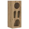 vidaXL Vi&eth;beinteyfla Artisan Eik 40 x 35 x 100.5 cm Samsettur vi&eth;ur
