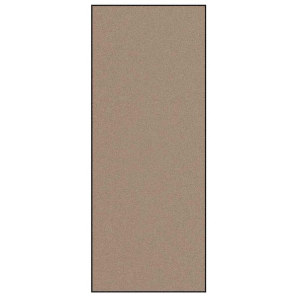 vidaXL Dyramotta Beige og svartur 120 x 300 cm Polypropylene og vinyl