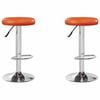 vidaXL Barst&oacute;ll 2 pcs Appels&iacute;nugulur 31 x 31 x 87 cm Gervile&eth;ur