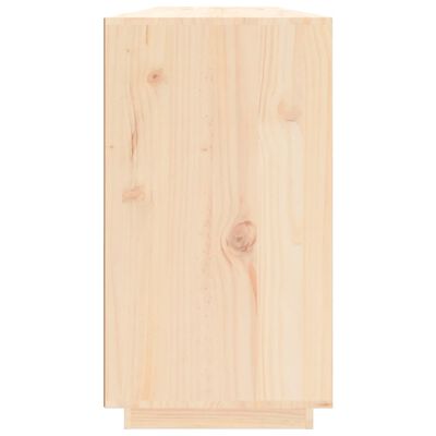 vidaXL skenkur 100x40x75 cm Solid Wood Furu