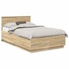 vidaXL Ramsv&iacute;k Sonoma eikarlitur 120 x 190 cm Samsettur vi&eth;ur