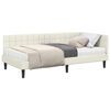 vidaXL Hornar&uacute;m rammi me&eth; d&yacute;nu Rj&oacute;malitur 90 x 190 cm Flauel