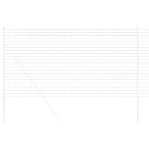 vidaXL Su&eth;uv&iacute;rs gir&eth;ing Silfur 1.2 x 50 m