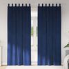 vidaXL Myrkratj&ouml;ld 2 pcs D&ouml;kkbl&aacute;r 140 x 260 cm Flauel