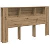vidaXL h&ouml;fu&eth;gaflssk&aacute;pur Artisian Oak 180x18,5x102,5 cm Hanna&eth;ur vi&eth;ur