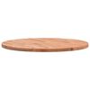 vidaXL Bor&eth;plata &Oslash;70x2,5 cm Kringl&oacute;tt Gegnheilt Beyki
