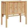 vidaXL H&aelig;kka&eth; r&uacute;m Br&uacute;nn 70 x 35 x 70 cm bamboo