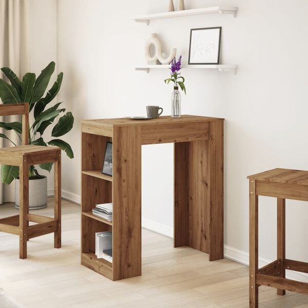 vidaXL Barbor&eth; me&eth; Rekkum Listamannseikarlitur 95x47x103,5 cm