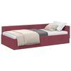 vidaXL Hornr&uacute;m ramma me&eth; h&ouml;fu&eth;gafl V&iacute;nrau&eth;ur 100 cm x 200 cm d&uacute;kur