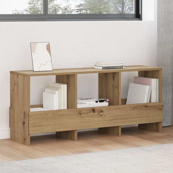 vidaXL T&iacute;marit Hillur Artisan Eik 102 x 30 x 45 cm