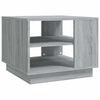 vidaXL S&oacute;fabor&eth; Gr&aacute;tt Sonoma 55x55x43 cm Samsettur Vi&eth;ur