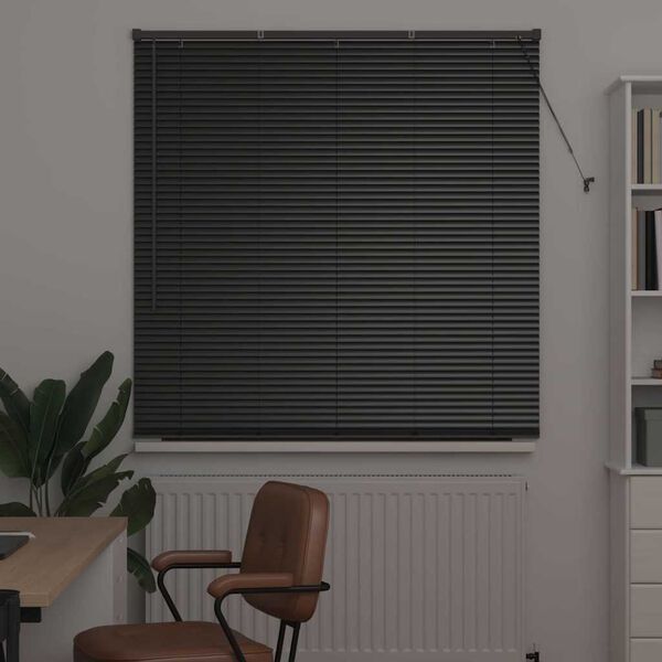 vidaXL Venet&iacute;sk blindi Svartur 175 x 135 cm &Aacute;l