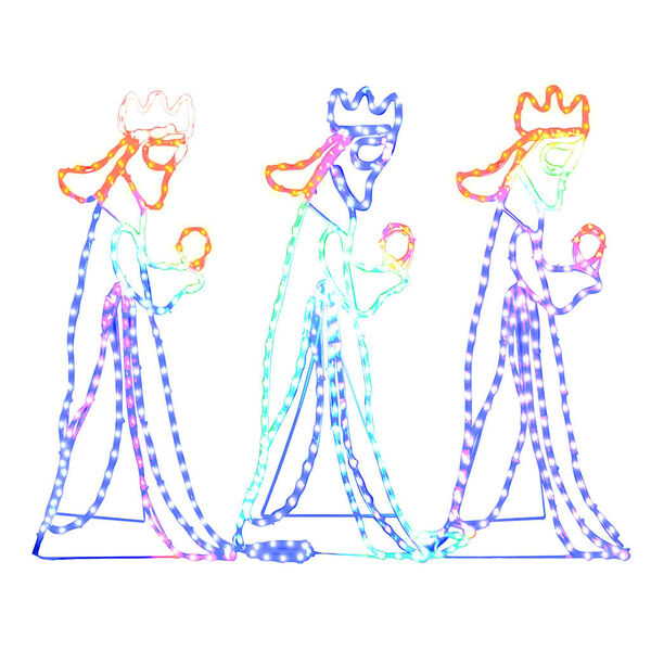 vidaXL Jólatrésmynd með 504 LED 99,5x45,5 cm