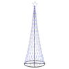 vidaXL LED j&oacute;latr&eacute; me&eth; 355 LED me&eth; standi Bl&aacute;r 302,5 cm metal