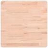 vidaXL Bor&eth;plata 50x50x1,5 cm Ferningur Gegnheilt Beyki