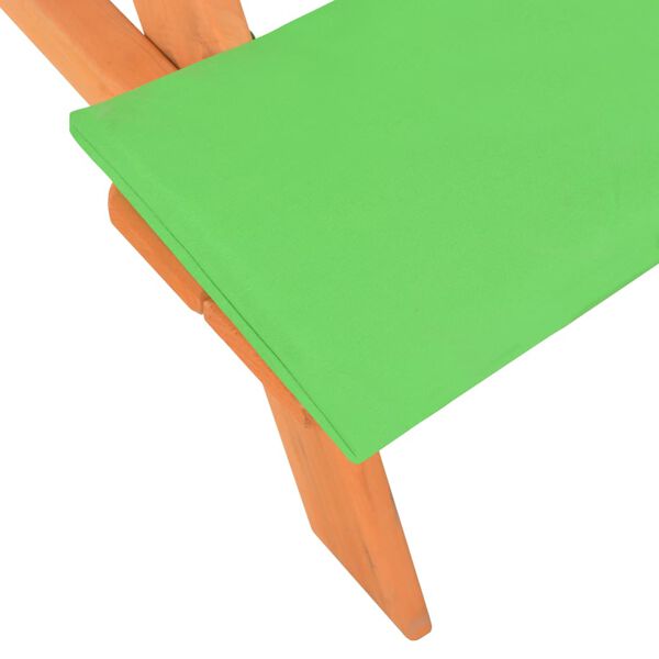 vidaXL Lautarborð fyrir Börn með Bekkjum 89x79x50 cm Gegnheill Þinur