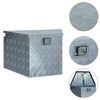 vidaXL Riffla&eth;ur &Aacute;lkassi 737/381x410x460 mm Silfur