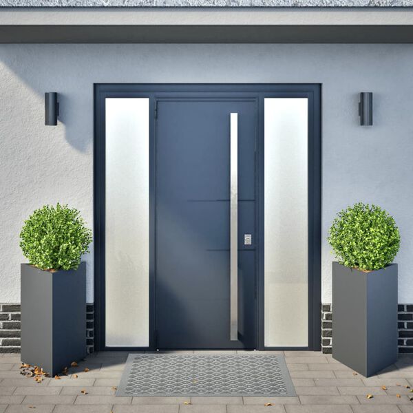 vidaXL Gr&oacute;&eth;urker &iacute; Gar&eth;inn 2stk Sexhyrningslaga 50x43x75cm St&aacute;l