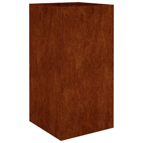 vidaXL Gr&oacute;&eth;urker 40x40x80 cm Corten St&aacute;l