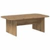 vidaXL S&oacute;fabor&eth; Artisan Eik 93 x 53 x 33 cm Samsettur vi&eth;ur