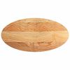 vidaXL Bor&eth;plata Lj&oacute;sbr&uacute;nt 120x60x2 cm Solid Wood Eik spor&ouml;skjulaga