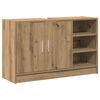 vidaXL Ba&eth;herbergissk&aacute;pur Artisan Eik 90 x 29 x 55 cm Samsettur vi&eth;ur