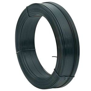 vidaXL Gir&eth;ingabindiv&iacute;r 250 m 2,3/3,8 mm St&aacute;l Svartgr&aelig;nt