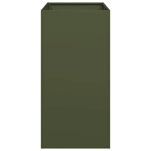 vidaXL Gr&oacute;&eth;urker &Oacute;l&iacute;fugr&aelig;nt 40x80x80 cm St&aacute;l