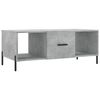 vidaXL S&oacute;fabor&eth; Steypugr&aacute;tt 102x50x40 Samsettur Vi&eth;ur