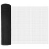 vidaXL Gir&eth;ingarp&oacute;stur Gr&aacute;r 25 x 0,4 m (12 x 12 mm mesh) St&aacute;l og PVC