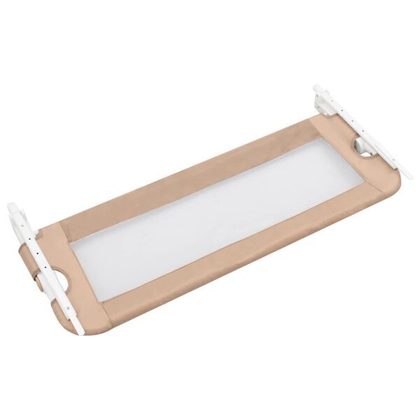 vidaXL &Ouml;ryggisgrind &iacute; Barnar&uacute;m M&oacute;gr&aacute; 102x42 cm P&oacute;l&yacute;ester