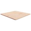 vidaXL Ferhyrnd Bor&eth;plata 90x90x2,5 cm &Oacute;me&eth;h&ouml;ndlu&eth; Gegnheil Eik