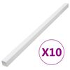vidaXL Kapalstokkar 150x50 mm 10 m PVC