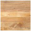vidaXL Bor&eth;plata 80x80x2,5 cm Ferningur Gegnheil Mang&oacute;vi&eth;ur