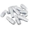 vidaXL Hillupinn 12 pcs Silfur 7 x 16 mm J&aacute;rn