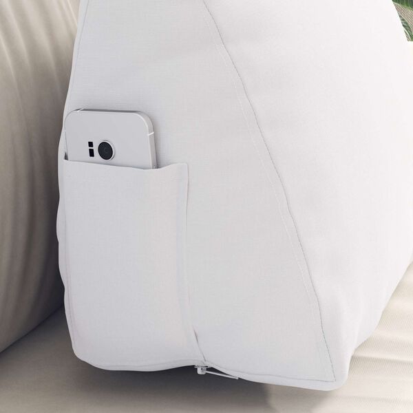 vidaXL Bakp&uacute;&eth;i Hv&iacute;tt 45 x 20 x 35 cm d&uacute;kur