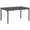 vidaXL Utand &iacute; kv&ouml;ldver&eth; bor&eth; 2 pcs Antras&iacute;t 210 x 90 x 73 cm St&aacute;l