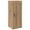 vidaXL Veggsk&aacute;pur Artisan Eik 34,5 x 34 x 90 cm Samsettur vi&eth;ur