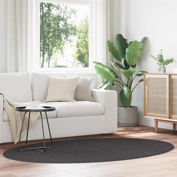 vidaXL Teppi HUARTE Antras&iacute;t 200 x 140 cm 100% p&oacute;l&yacute;ester