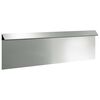 vidaXL Sniglafence 16 pcs Silfur 100 x 3,5 x 25 cm Galvaniserad st&aacute;l