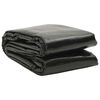 vidaXL R&eacute;tthyrnd Yfirbrei&eth;sla fyrir Sundlaugar 600x400 cm PE Sv&ouml;rt