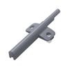 vidaXL Mj&uacute;kur lokunarp&uacute;&eth;i 12 pcs Gr&aacute;r 125 x 47 x 15 mm PP