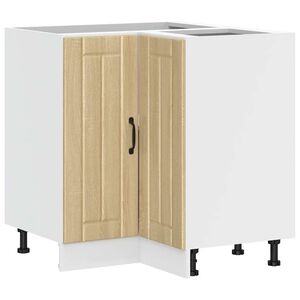 vidaXL Eldh&uacute;shorn Undirsk&aacute;pur Lucca Sonoma Eikarlitur Samsettur Vi&eth;ur