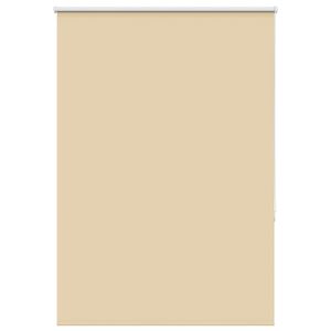 vidaXL R&uacute;llugard&iacute;nur Myrkvun Beige 115x130 cm Efni Breidd 110,7 cm