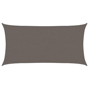 vidaXL Skyggnid&uacute;kur 160 g/m&sup2; Reykgr&aacute;r 3x6 m HDPE