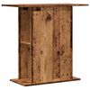 vidaXL fiskab&uacute;rsstandur &uacute;r g&ouml;mlu tr&eacute; 36x75x72,5 cm verkfr&aelig;&eth;ilegt tr&eacute;