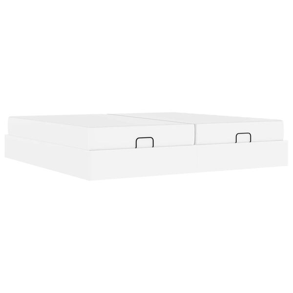 vidaXL R&uacute;mgrind me&eth; d&yacute;nu me&eth; d&yacute;nu 2 pcs Hv&iacute;tt PVC