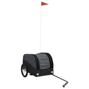 vidaXL Rei&eth;hj&oacute;lavagn Svartur 30 kg J&aacute;rn