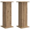 vidaXL Bl&oacute;mastandur 2 pcs Handverkseik 30,5 x 30 x 80,5 cm