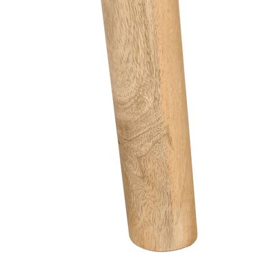vidaXL Borðstofuborð 112x52x76 cm Solid Wood Mangó